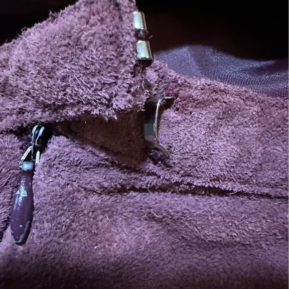 Brandon Thomas Suede leather skirt size 14 (f6 - Picture 9 of 14